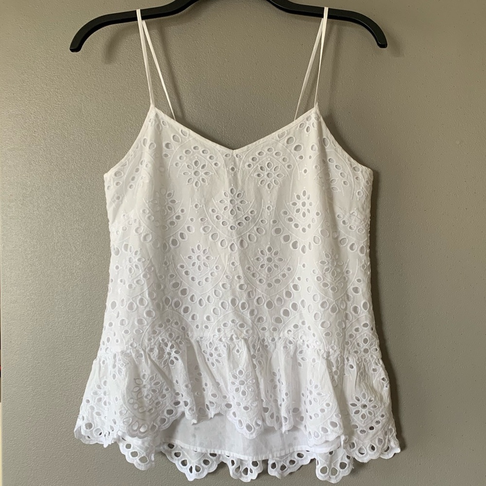 🎈SOLD🎈White House Cami Top XS Size White